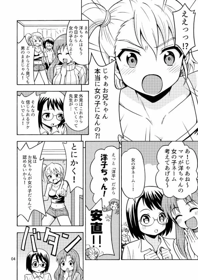 女の子になったお兄ちゃんをいじめないで！ Page.6