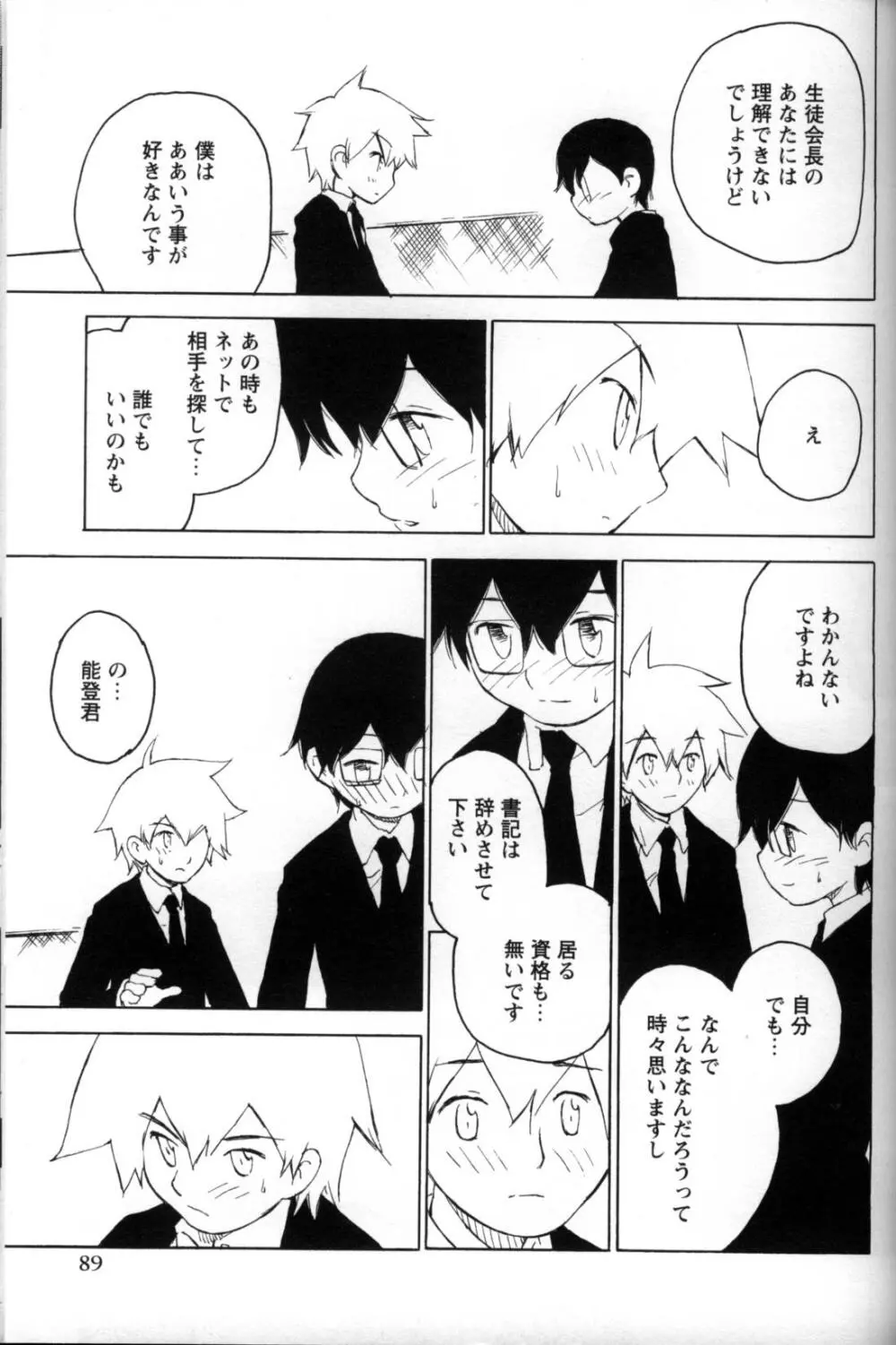 少年愛の美学11 Theメガネ少年 Page.94