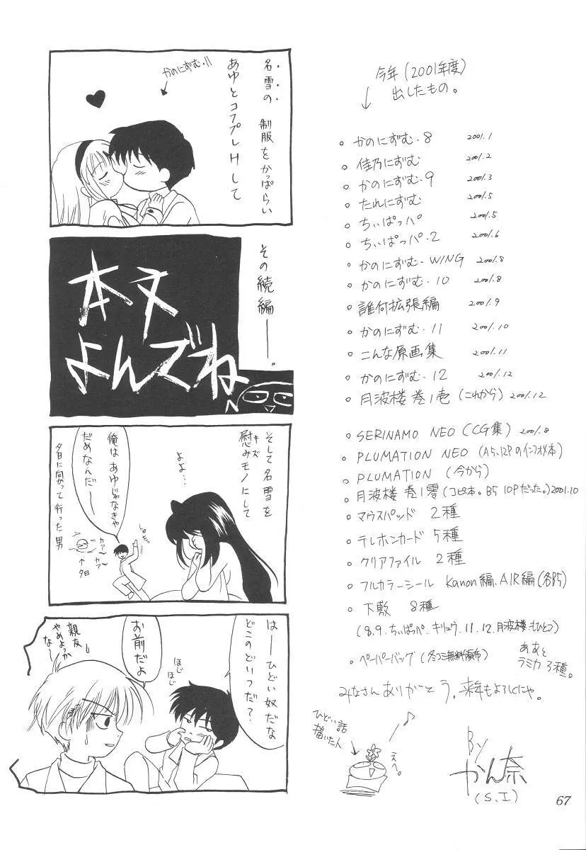 KANONIZUMU・ⅩⅡ かのにずむ・XII Page.66