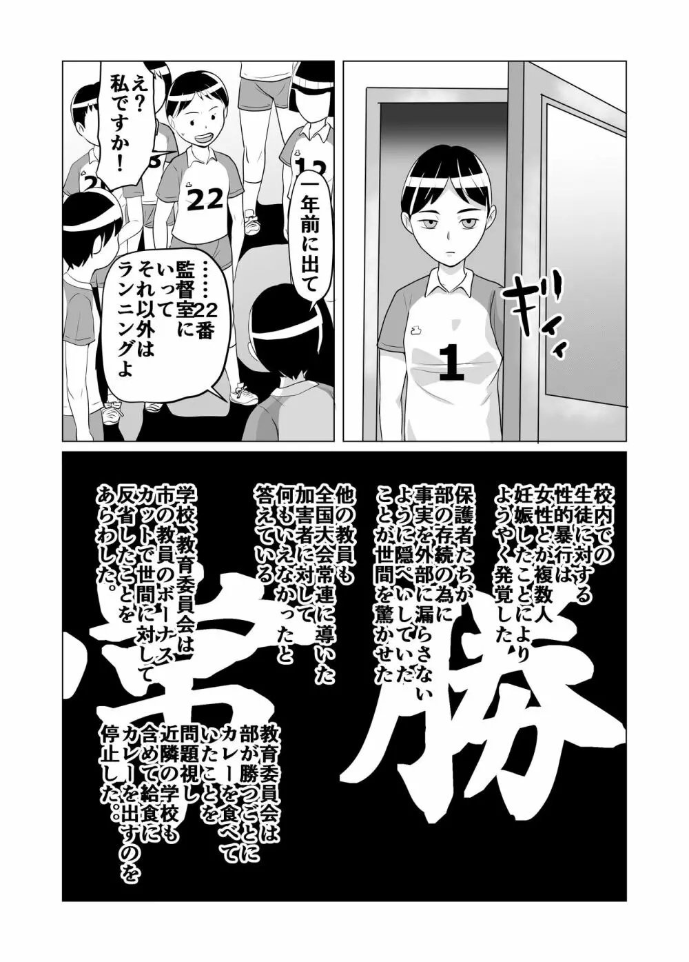 部活動性的虐待隠蔽漫画 Page.11