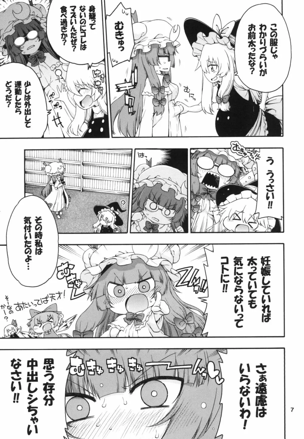 東方迷込 ～パチュリー編～ Page.7