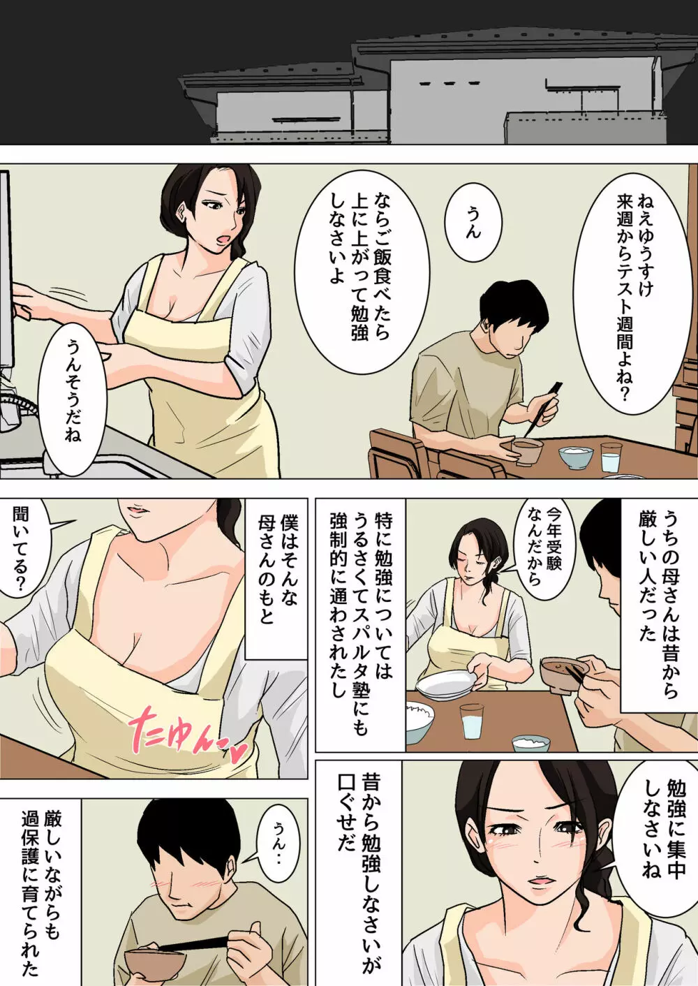 毎日お母さんで性欲処理！～母の事務的セックスは中出し放題～ Page.4