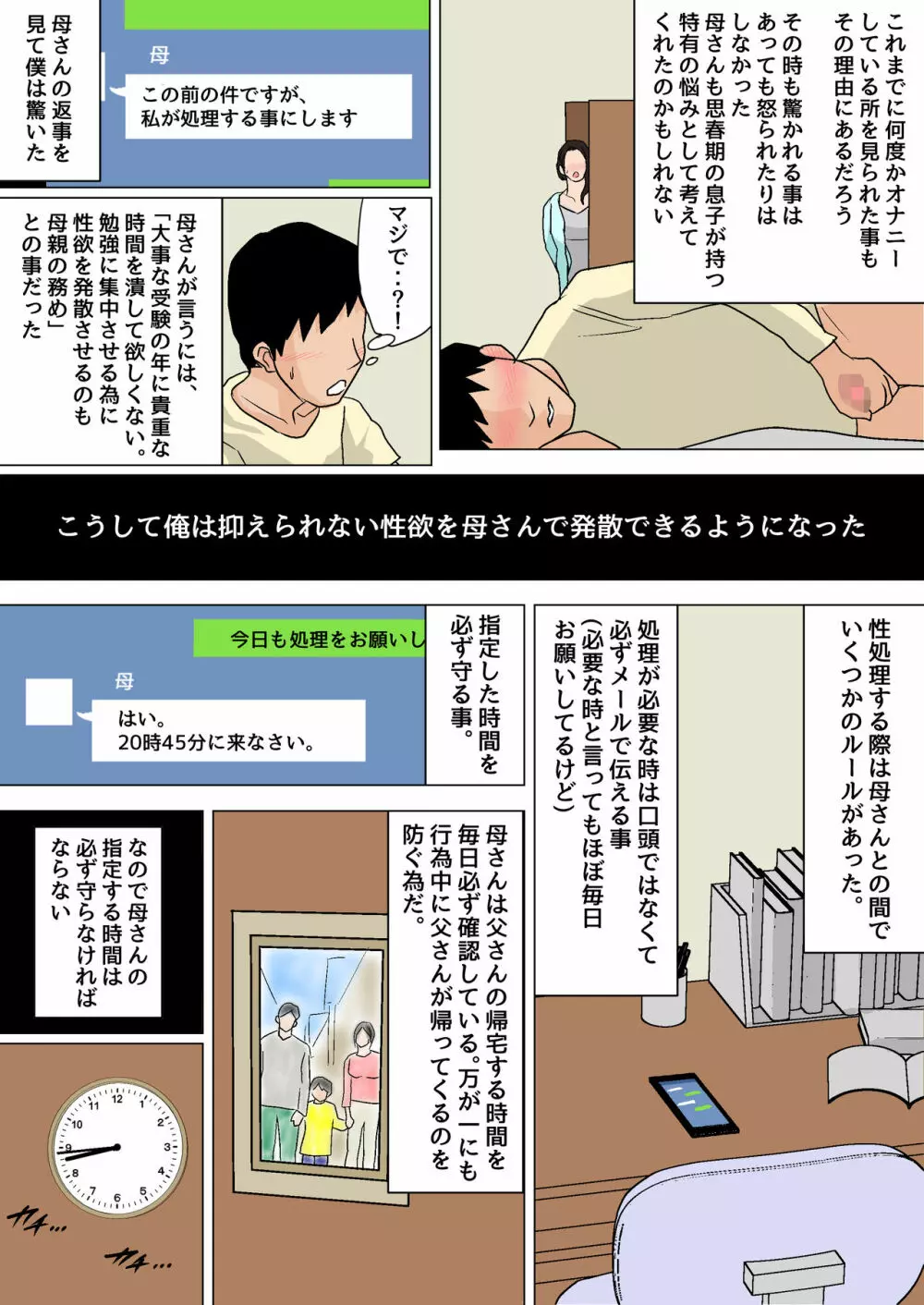 毎日お母さんで性欲処理！～母の事務的セックスは中出し放題～ Page.6