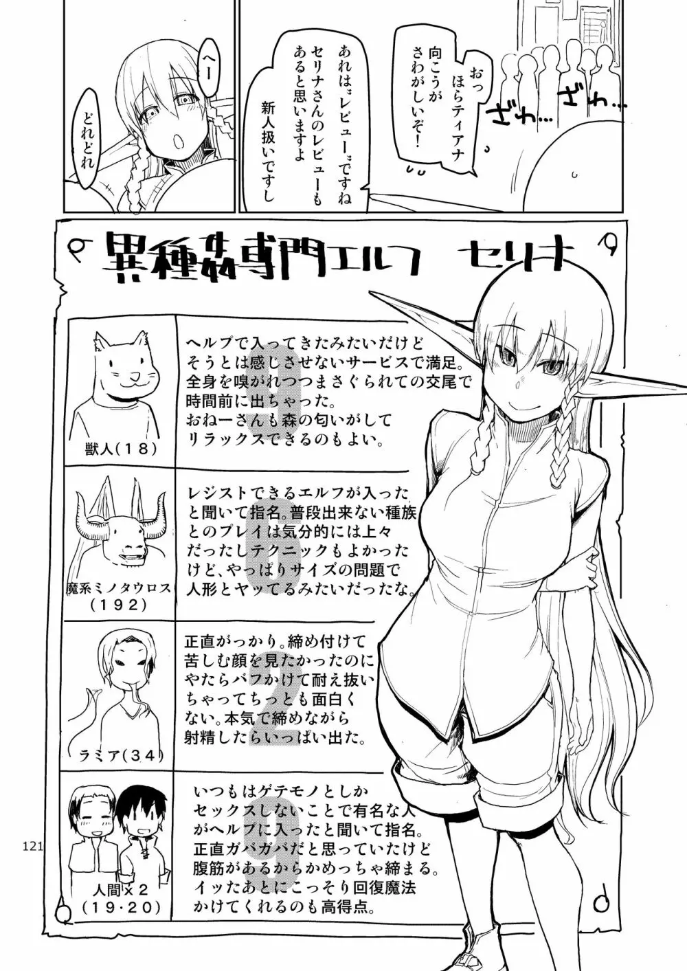 ドスケベエルフの異種姦日記 まとめ② Page.122