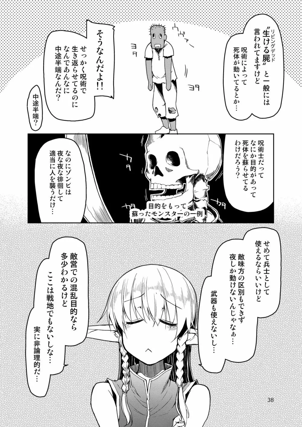 ドスケベエルフの異種姦日記 まとめ② Page.39