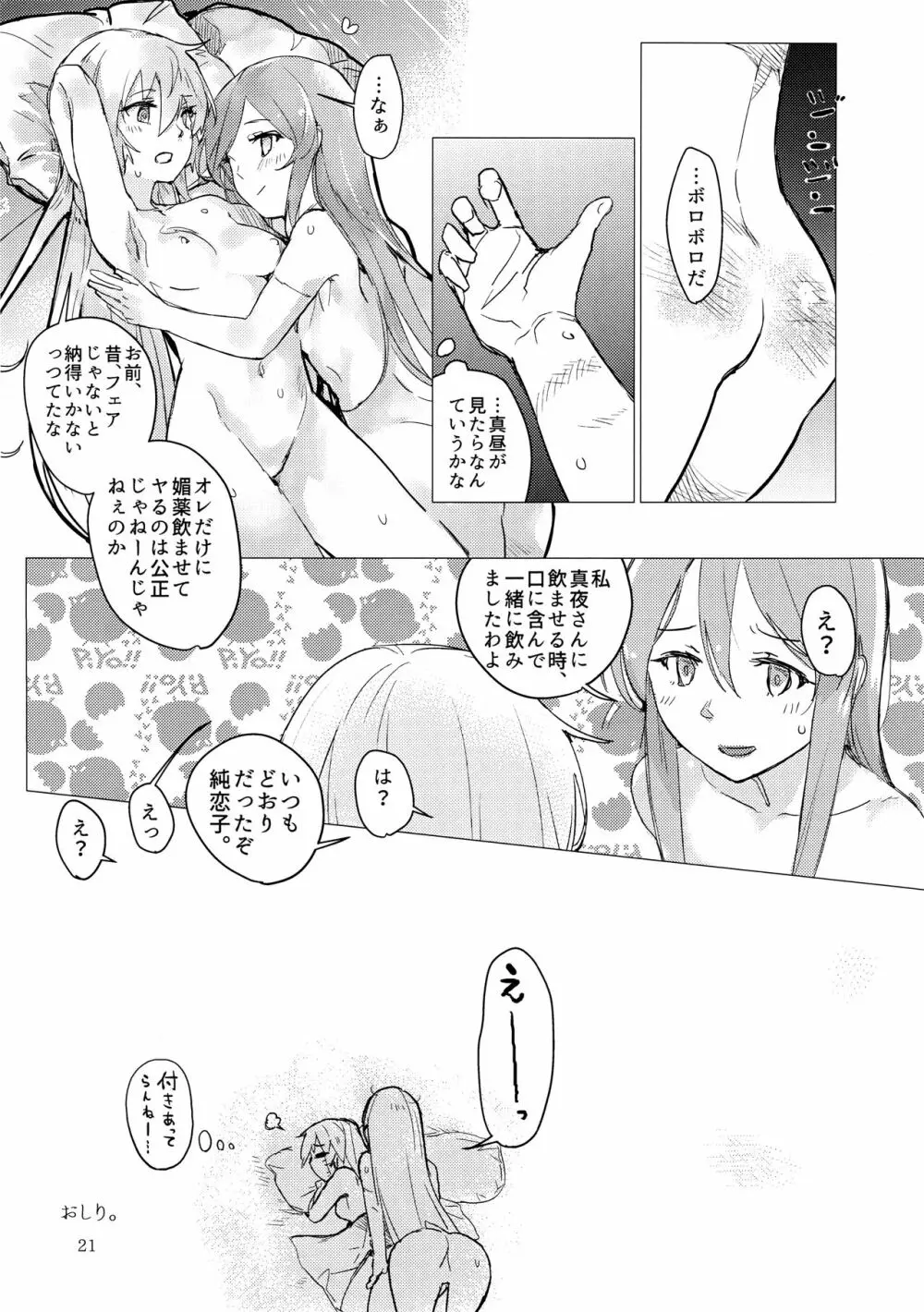 夜行性の少女ふたり Page.22