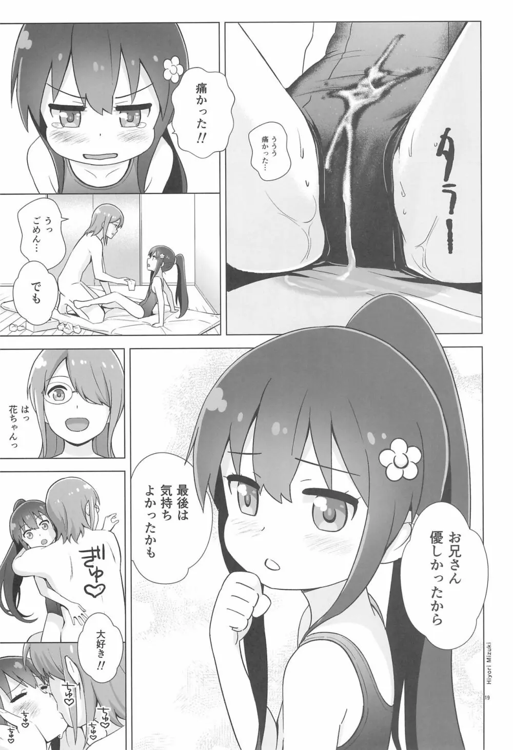 花ちゃんパンケーキ作りはセックスだね Page.21