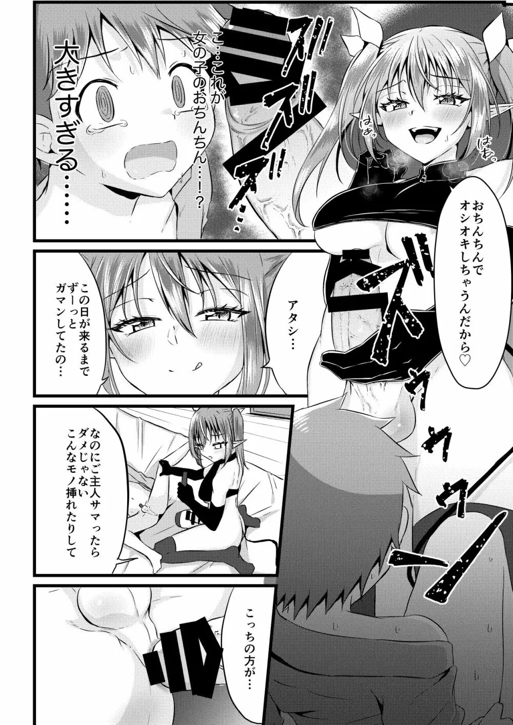 ふたなりサキュバスにアナル育てられて逆アナルされる話 Page.20