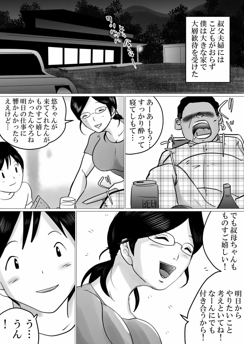 夏休み。優しい叔母は、メスでした。 Page.3