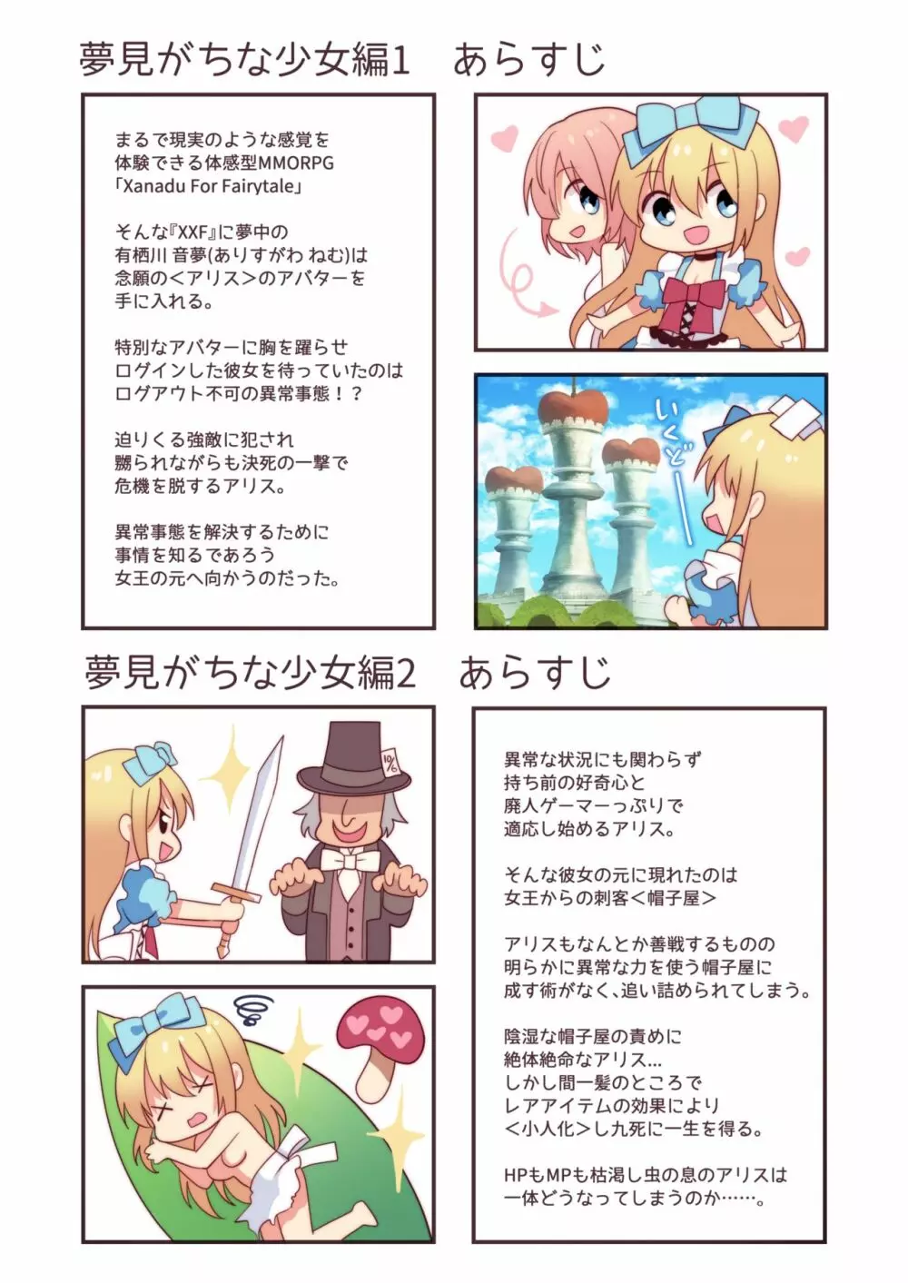 仮想童話は危険がいっぱい!?夢見がちな少女編3 Page.54