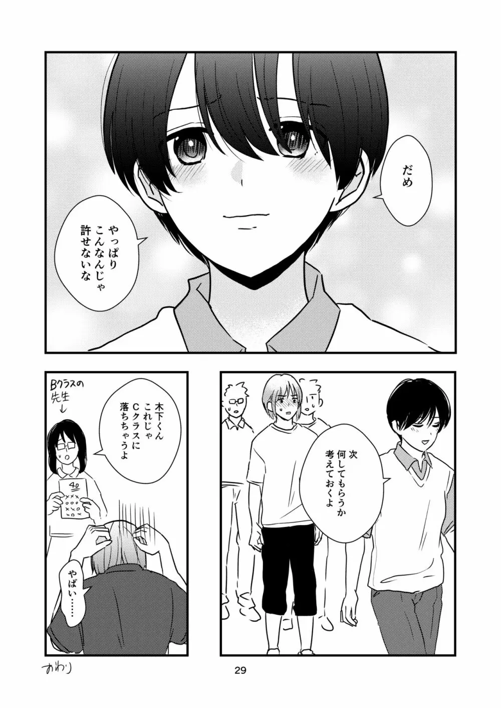 負けたくないから閉じ込める。 Page.29