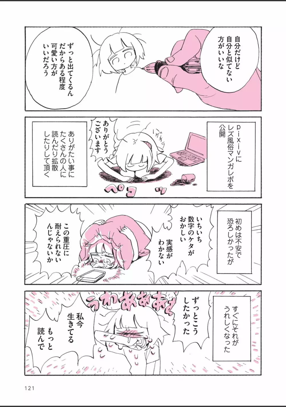 さびしすぎてレズ風俗に行きましたレポ Page.123