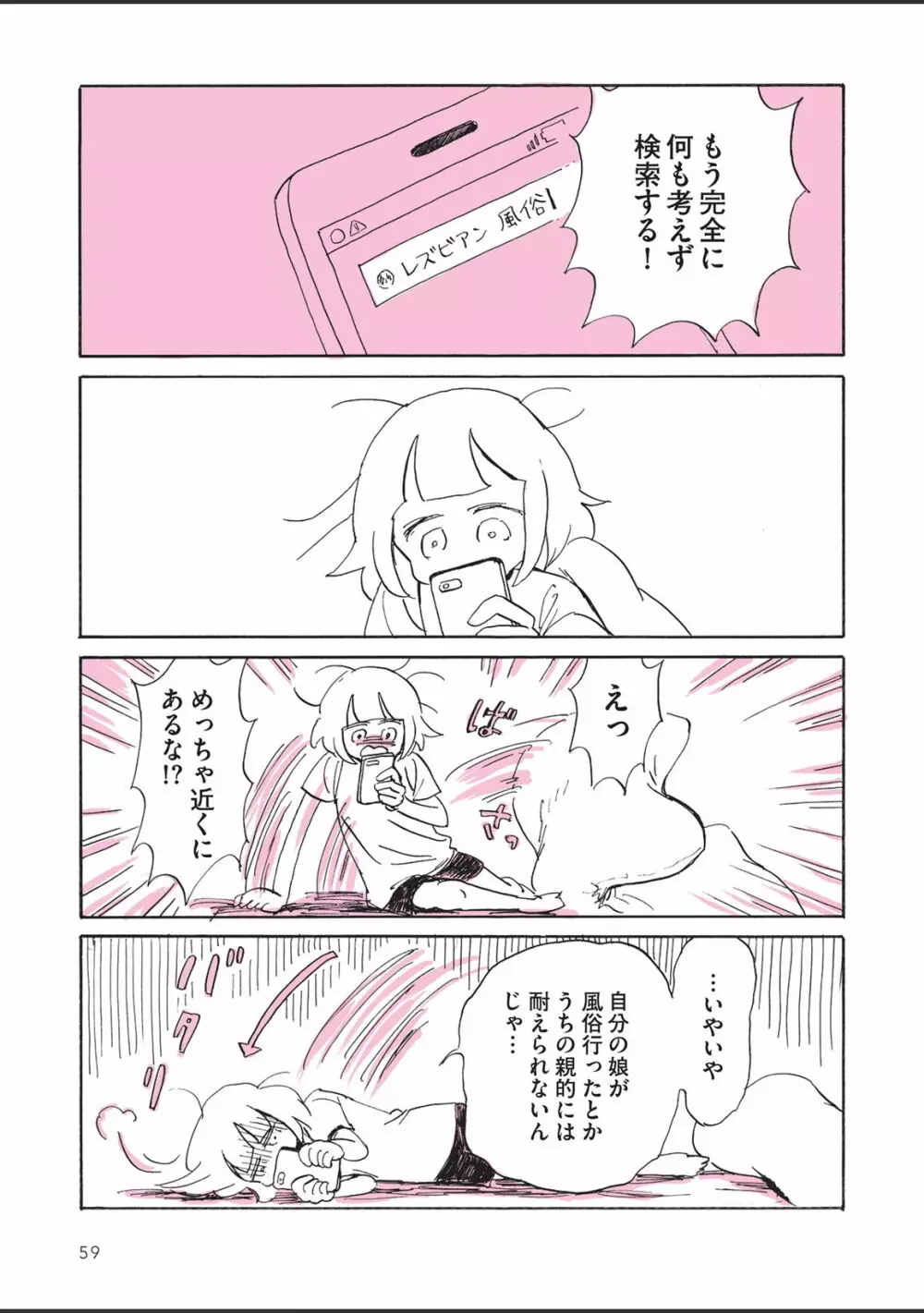 さびしすぎてレズ風俗に行きましたレポ Page.61