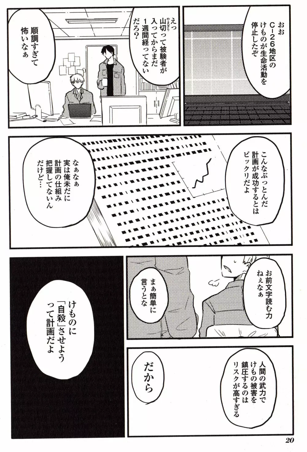 Sanzo manga Page.20
