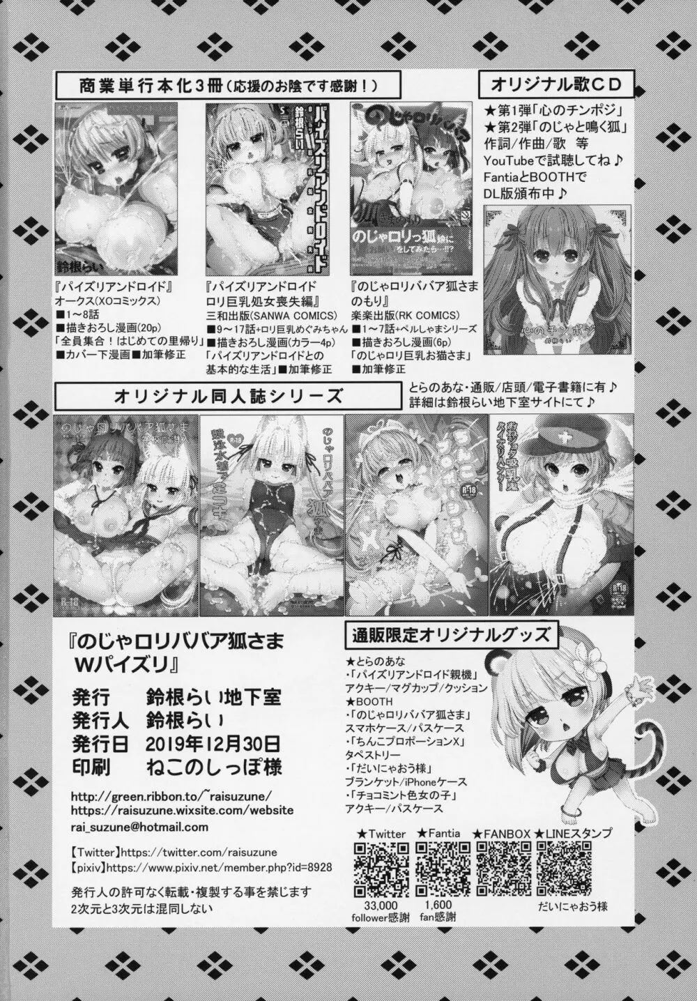 のじゃロリババア狐さまWパイズリ Page.21