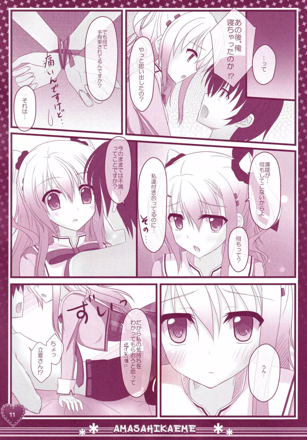 非日常的な彼女の拘束 Page.10