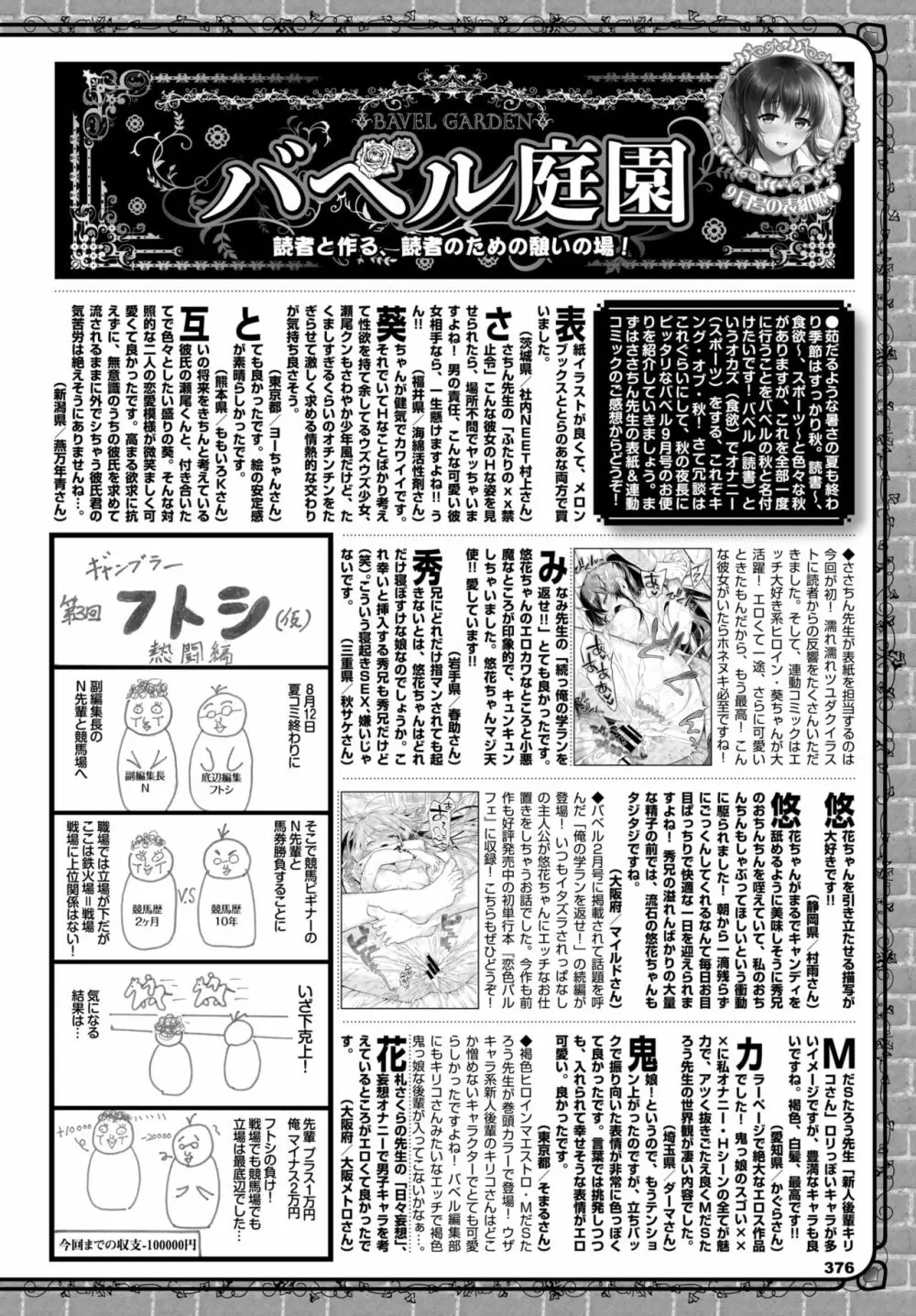 COMIC BAVEL 2018年11月号 Page.362