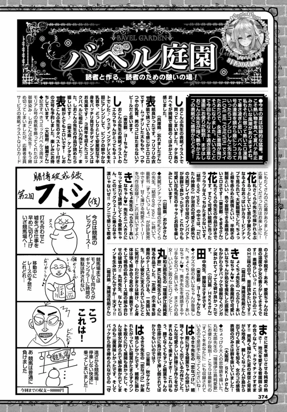 COMIC BAVEL 2018年10月号 Page.361