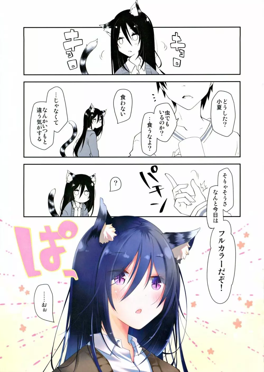 みみとしっぽとイロドリのあるいちゃらぶせっくす Page.3