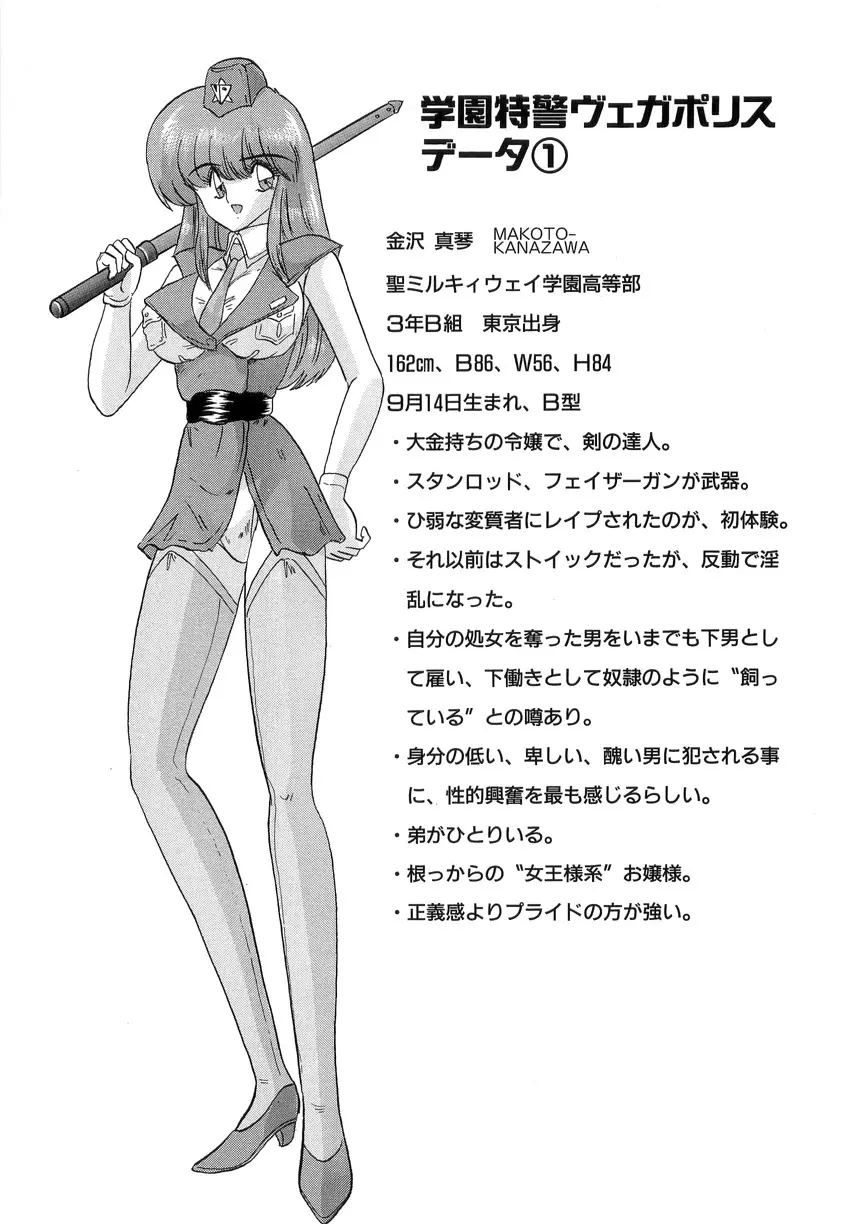 学園特警ヴェガポリス 1 織姫たちの番人 Page.8
