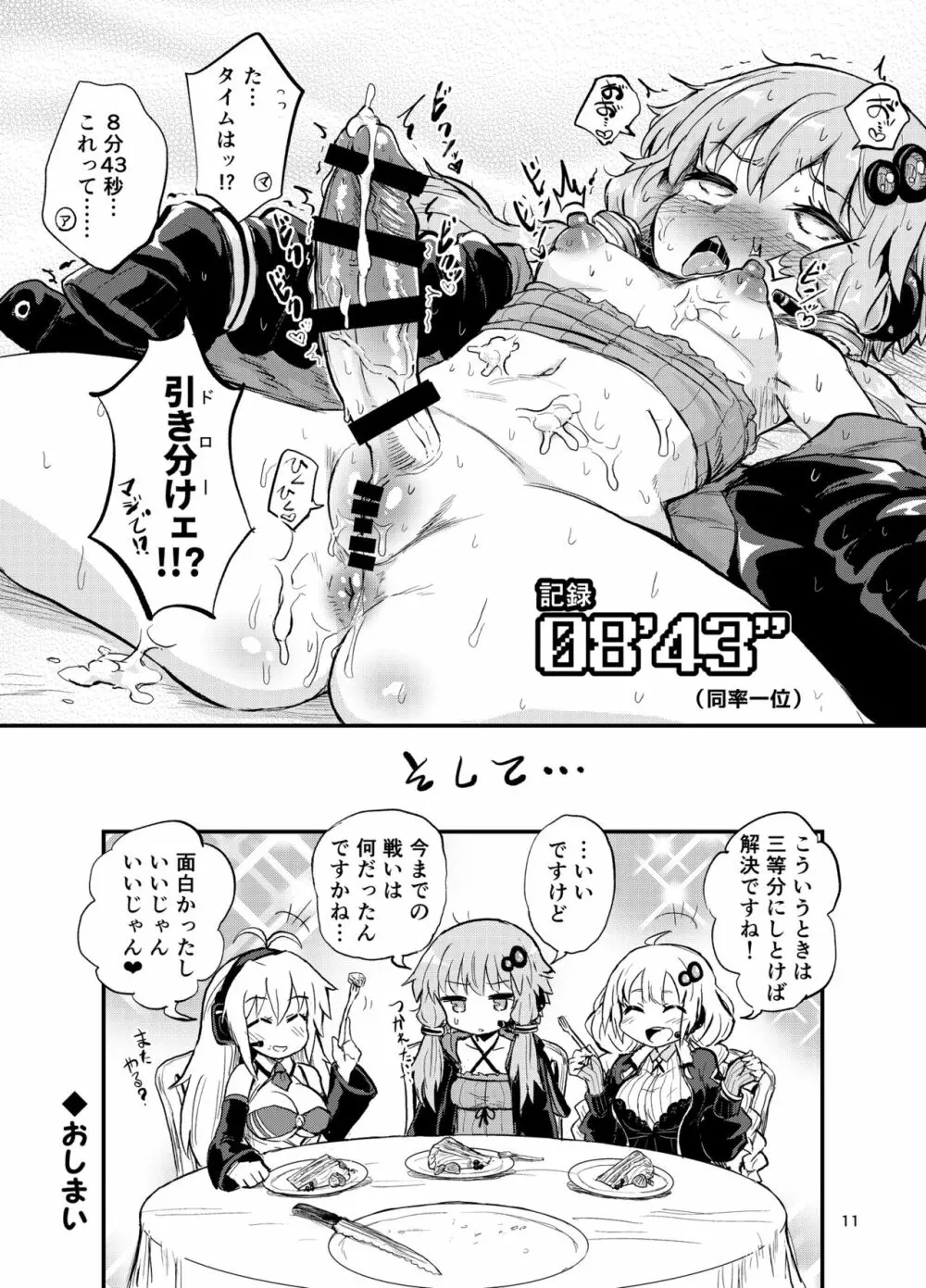 乳首が弱いふたなりゆかりさん Page.10