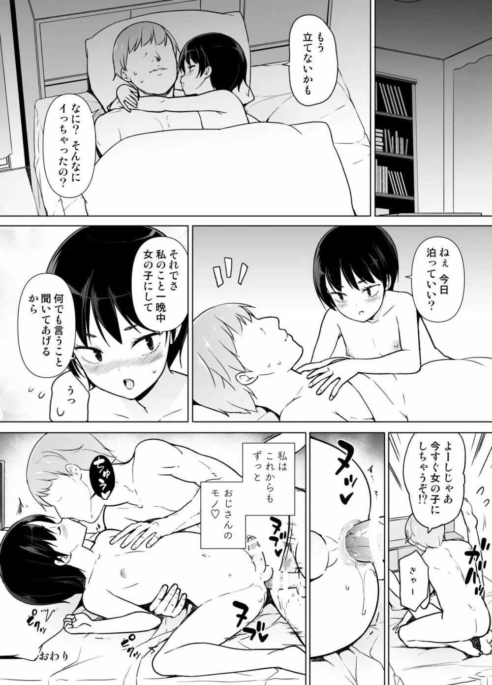 女装っ子の僕は隣のおじさんのモノになる Page.42