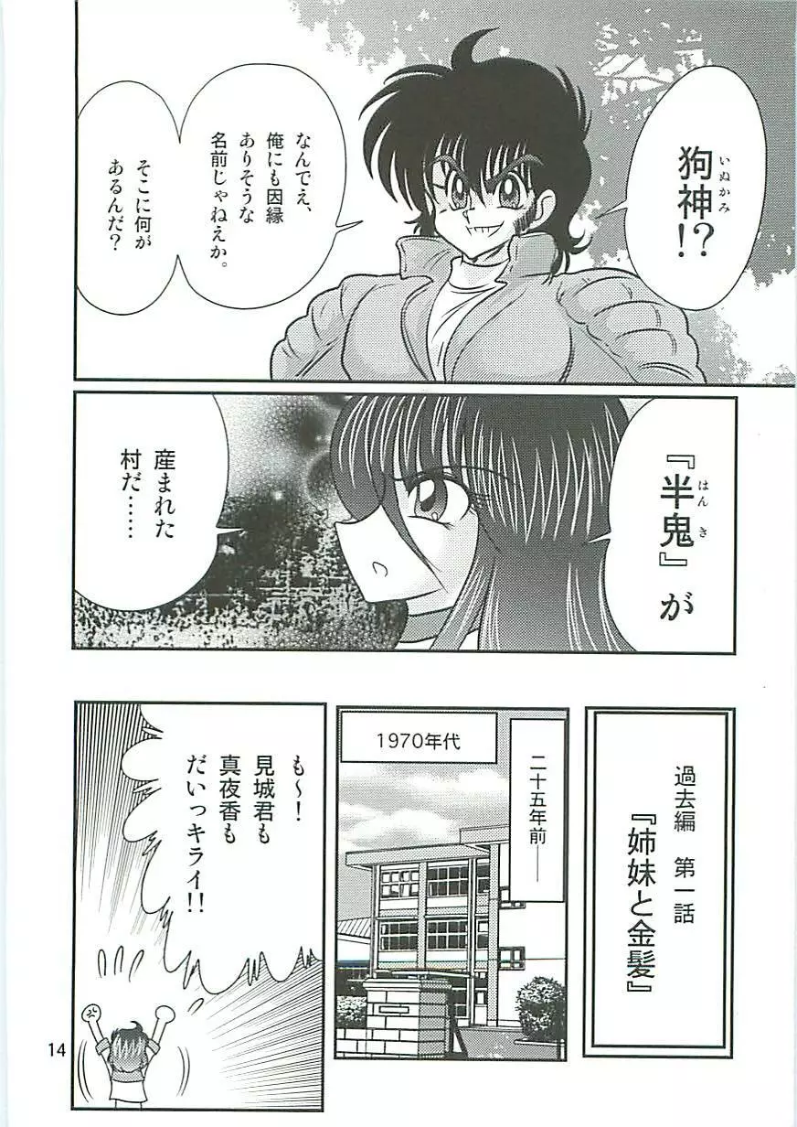 精霊特捜フェアリーセイバーW 狗神と陰乳 Page.17