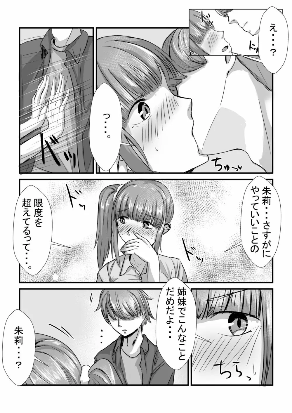 姉妹が仲良しから両想いになる話 Page.27