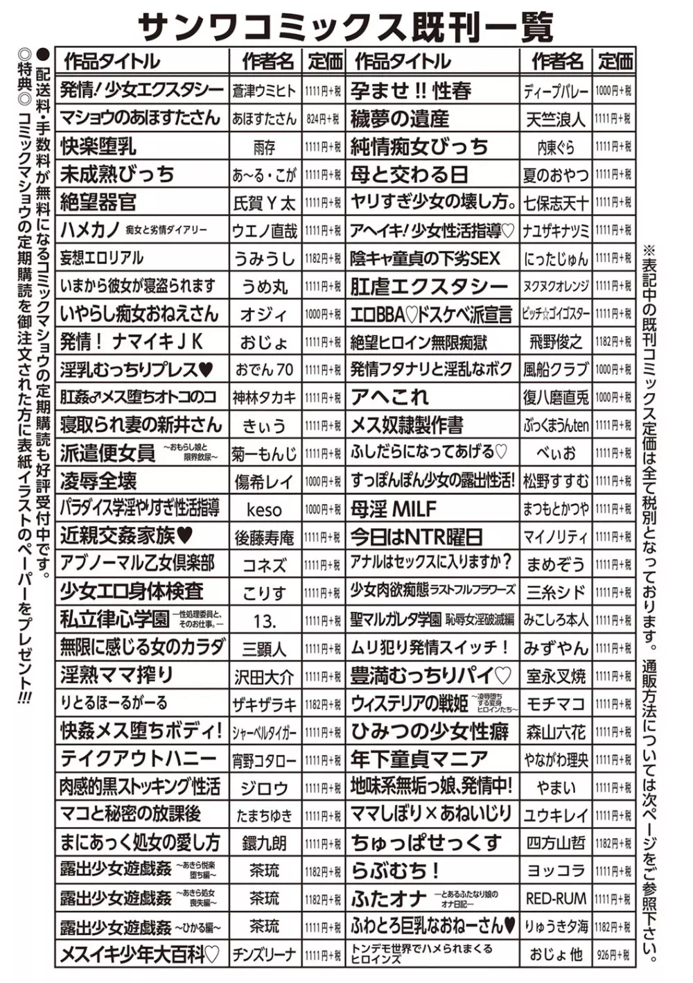 コミック・マショウ 2020年2月号 Page.244