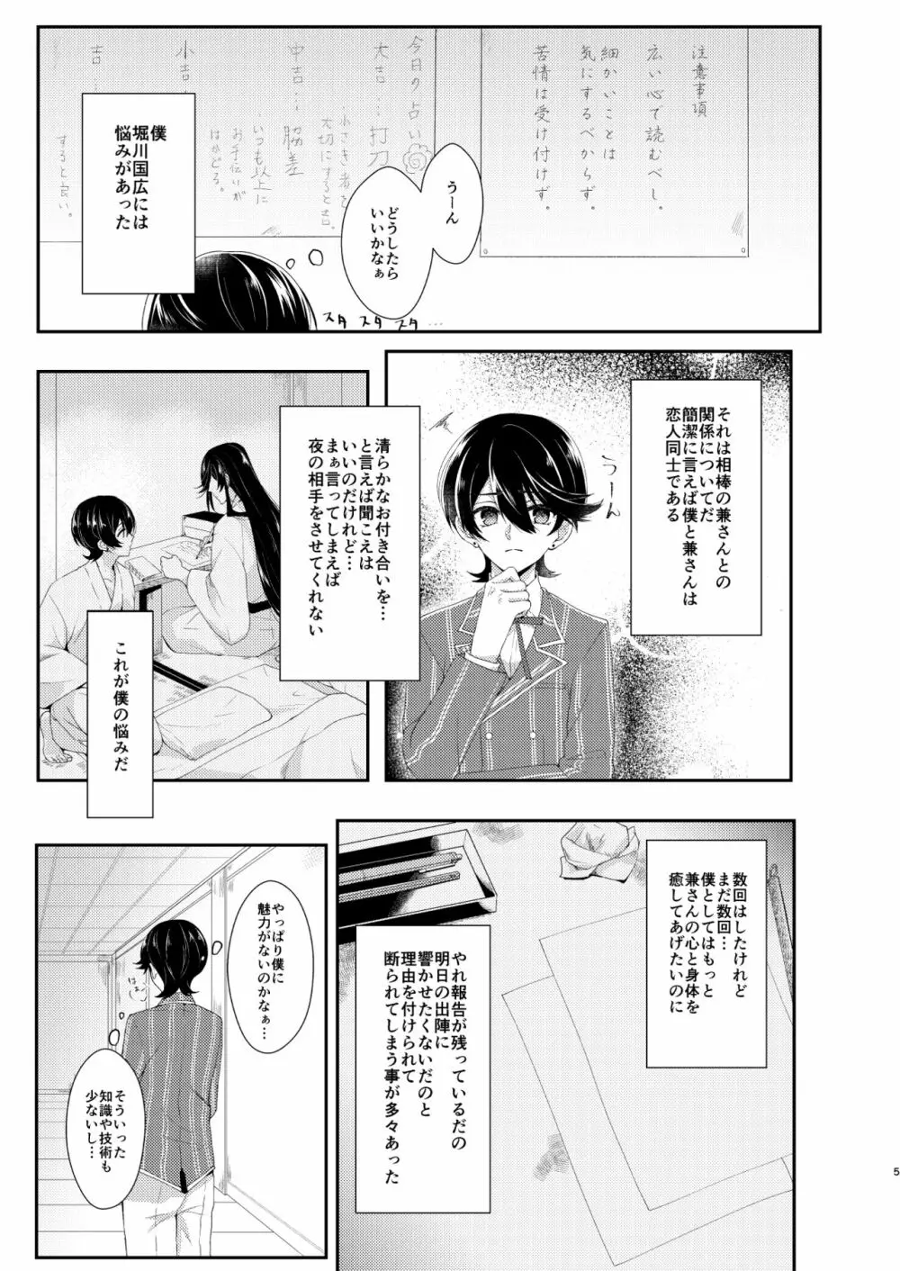 今夜僕を抱いて下さい Page.4