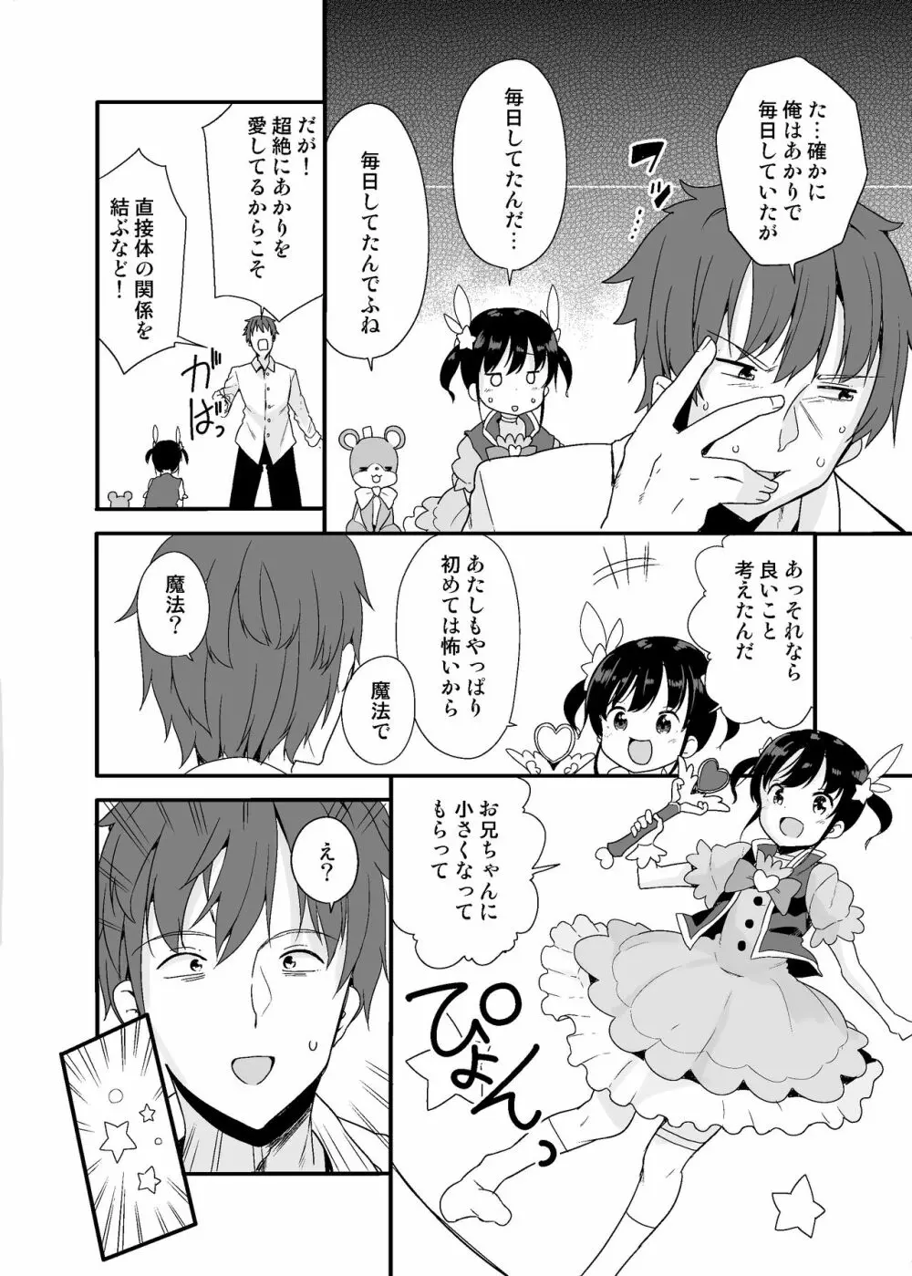 魔法少女な妹と小さなお兄ちゃん Page.6