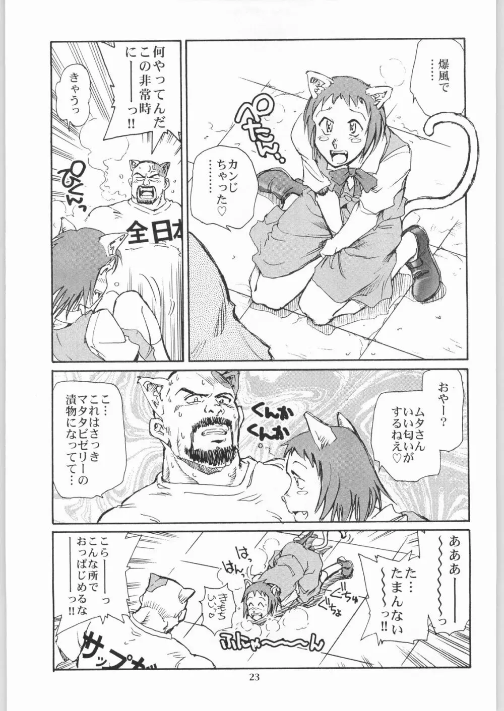 猫の意趣返し Page.22