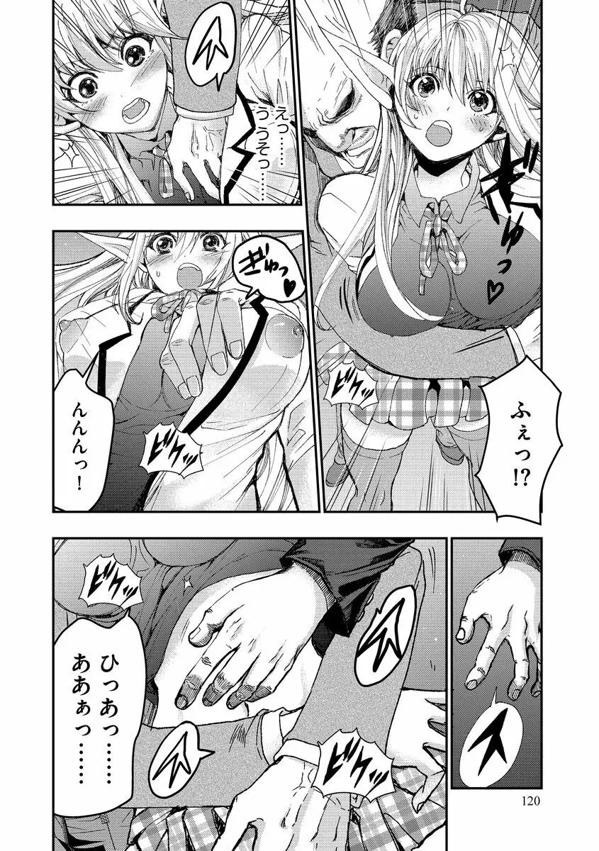 欲望のエルフ痴漢電車 Page.120