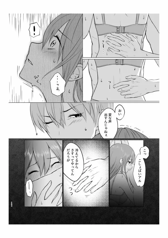 青くて赤い Page.45