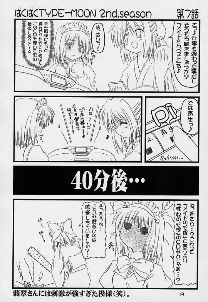 (Baha-Chop) BakuBaku TYPE-MOON 2nd. season&「feather-ing」 (Tsukihime) Page.10