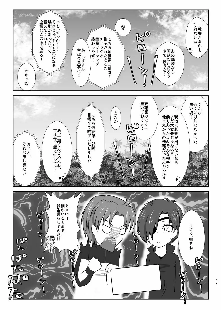 躊躇いとウソの花びら Page.36