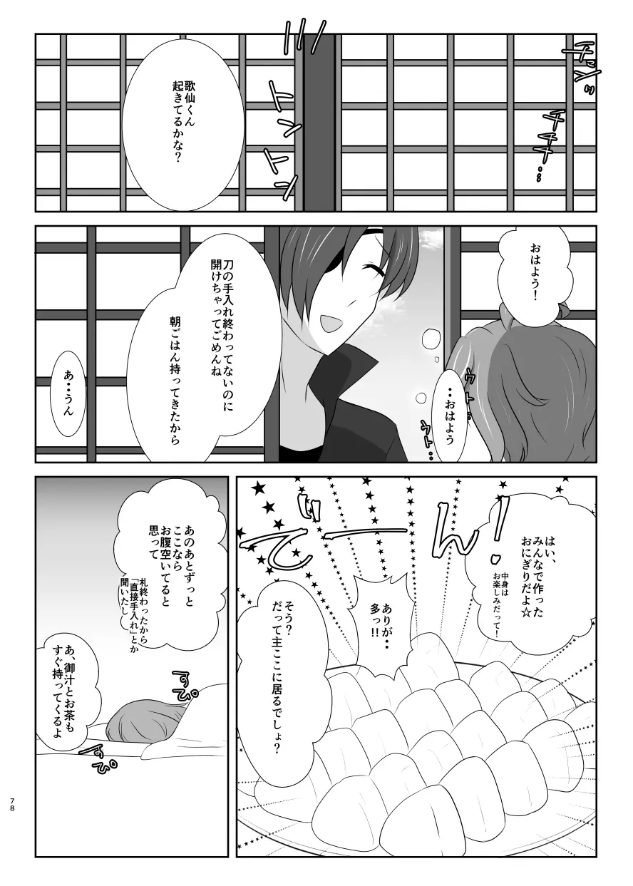 躊躇いとウソの花びら Page.77