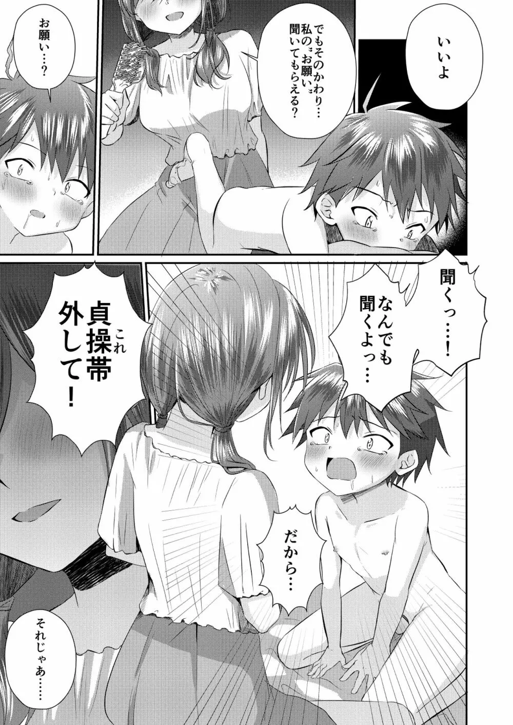 ふたなりのお姉ちゃんに射精管理されて逆アナルされてます! Page.16