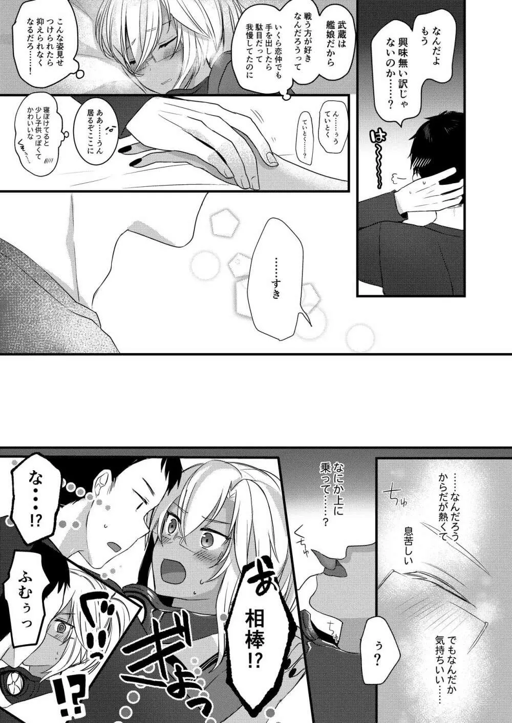 武蔵さんの夜事情 初夜編 Page.11