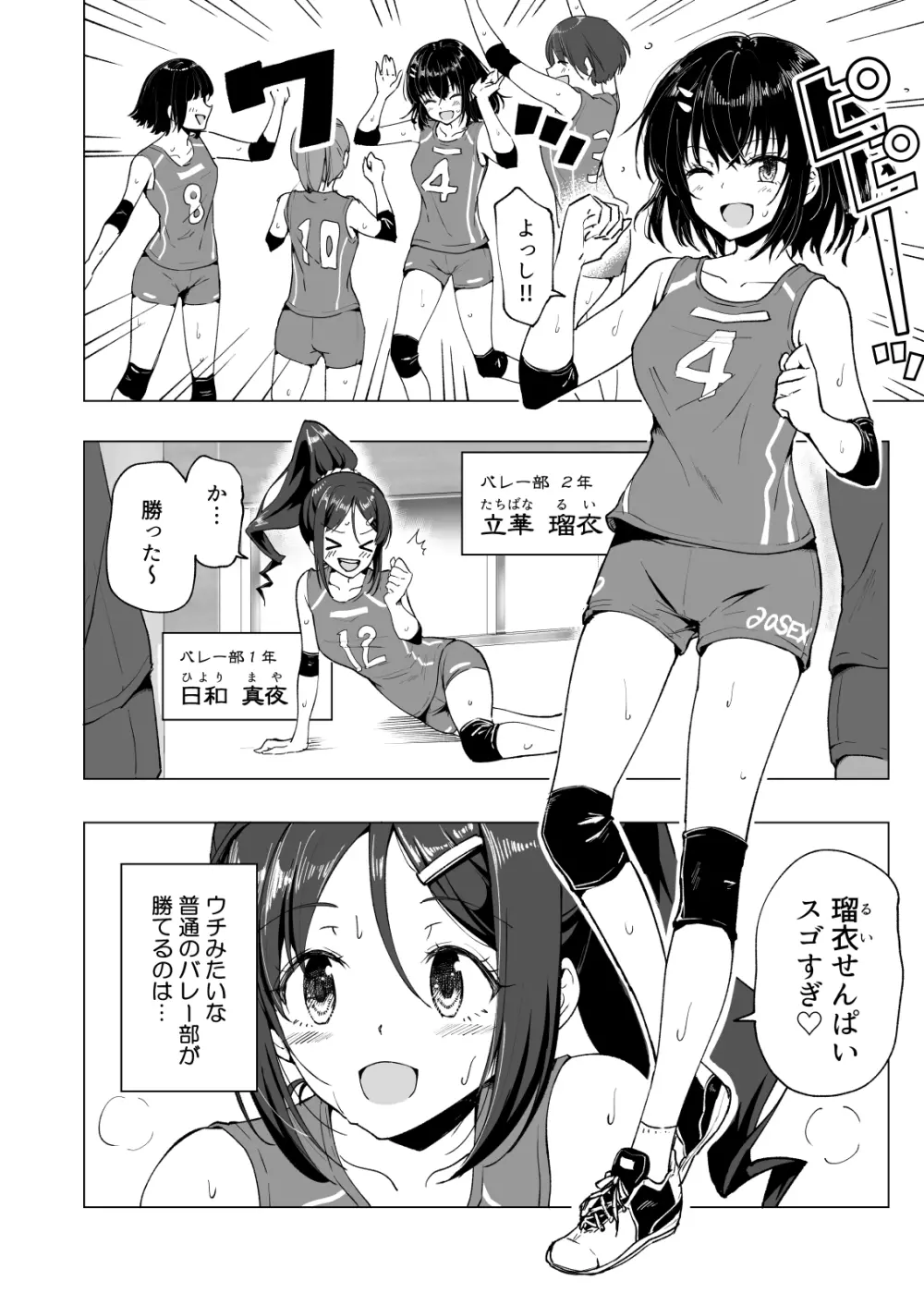 性感マッサージにハマってしまったバレー部女子の話～前編～ Page.8