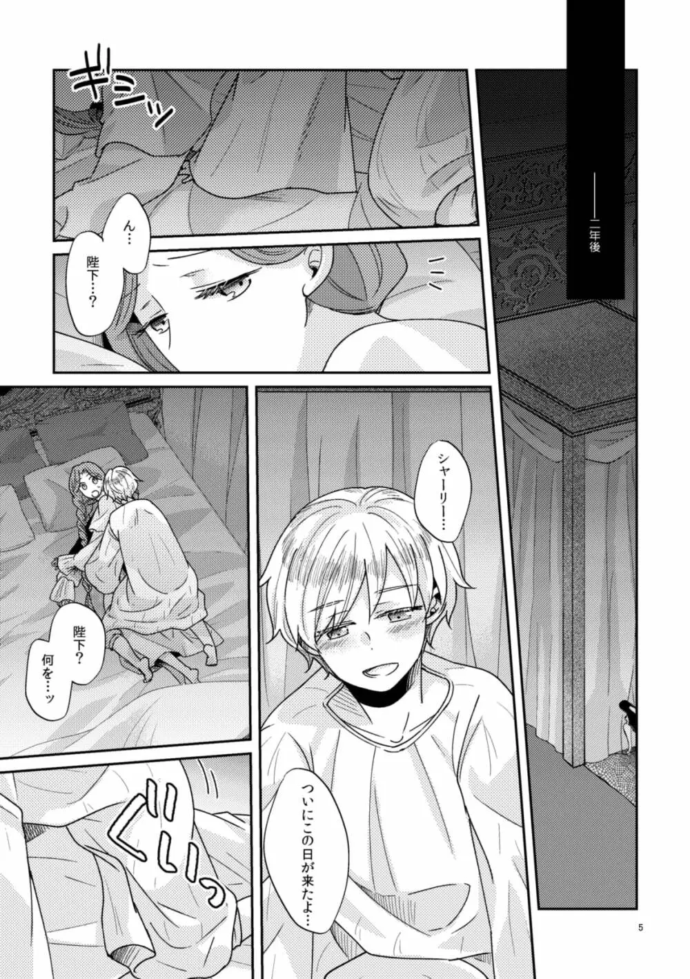 少年王と年上王妃 Page.7