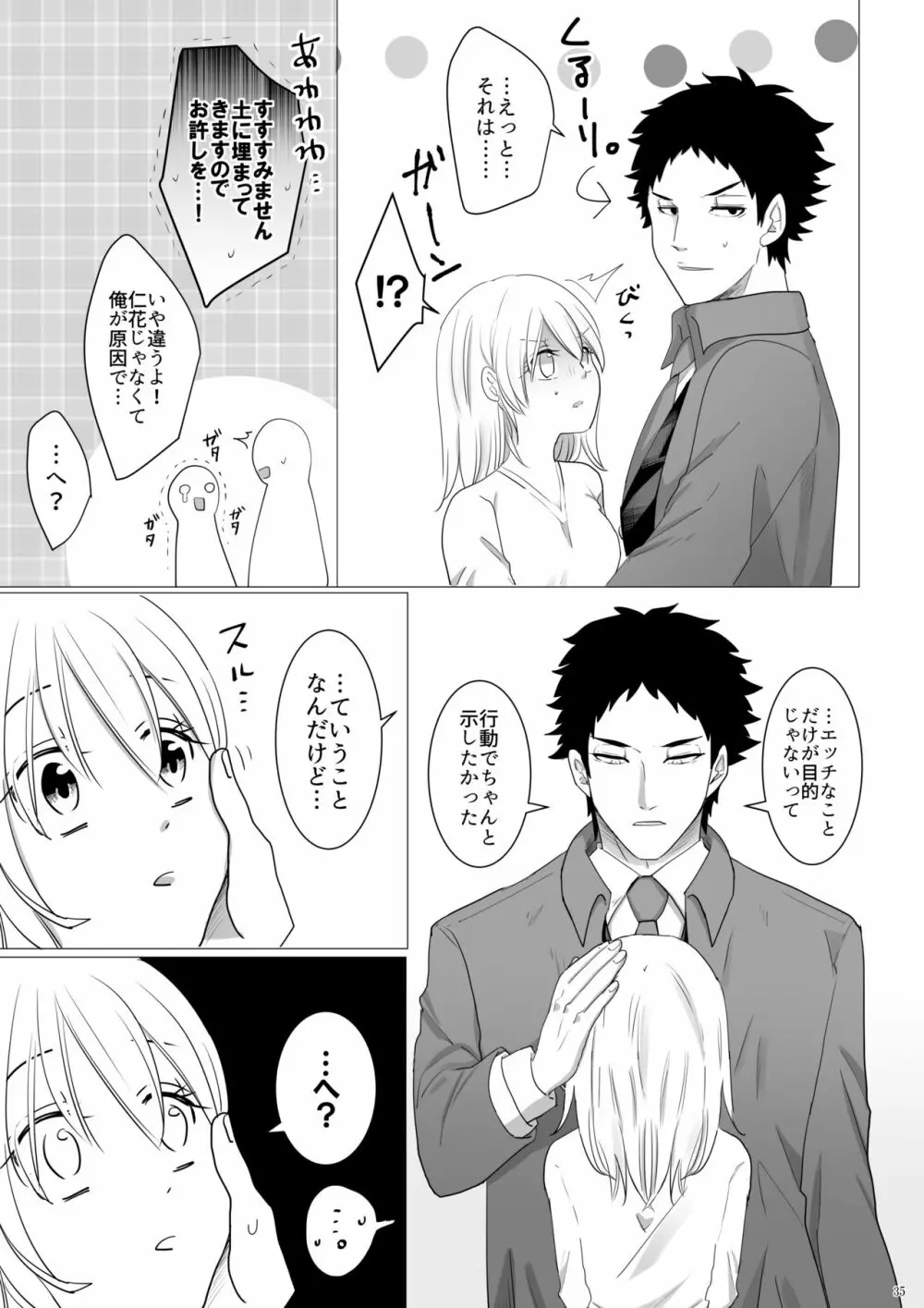 エッチ♥禁止令出します! Page.36