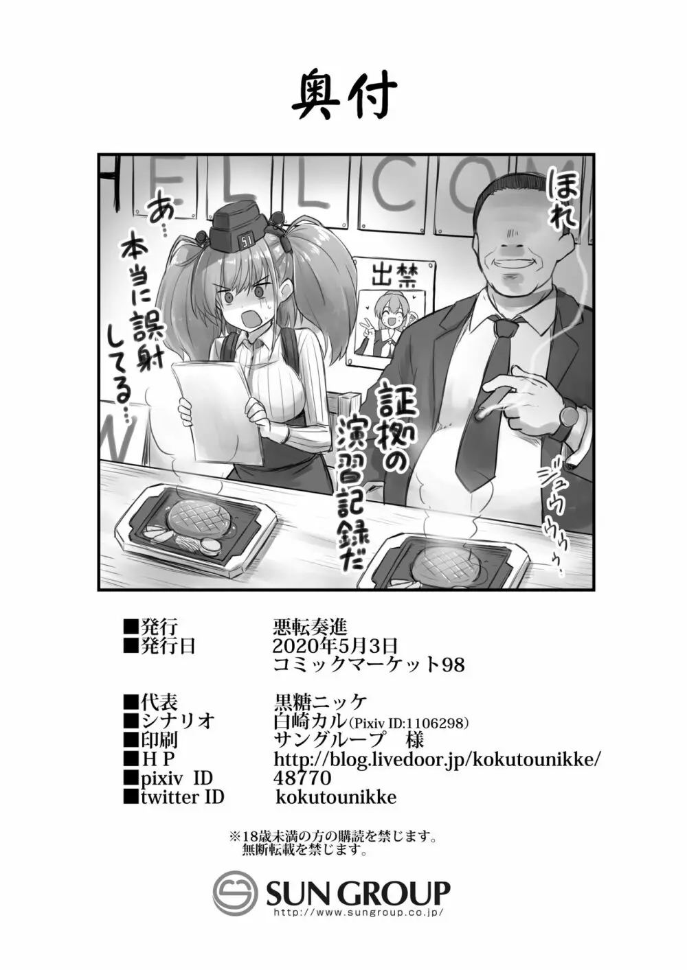 艦娘着任前夜Atlanta胸性奉仕活動 Page.30