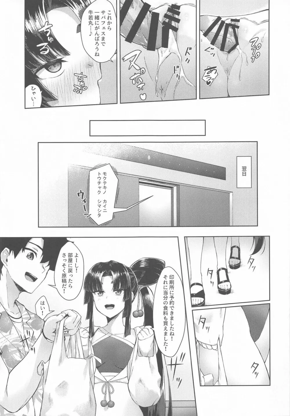 牛若丸と原稿生活 Page.14