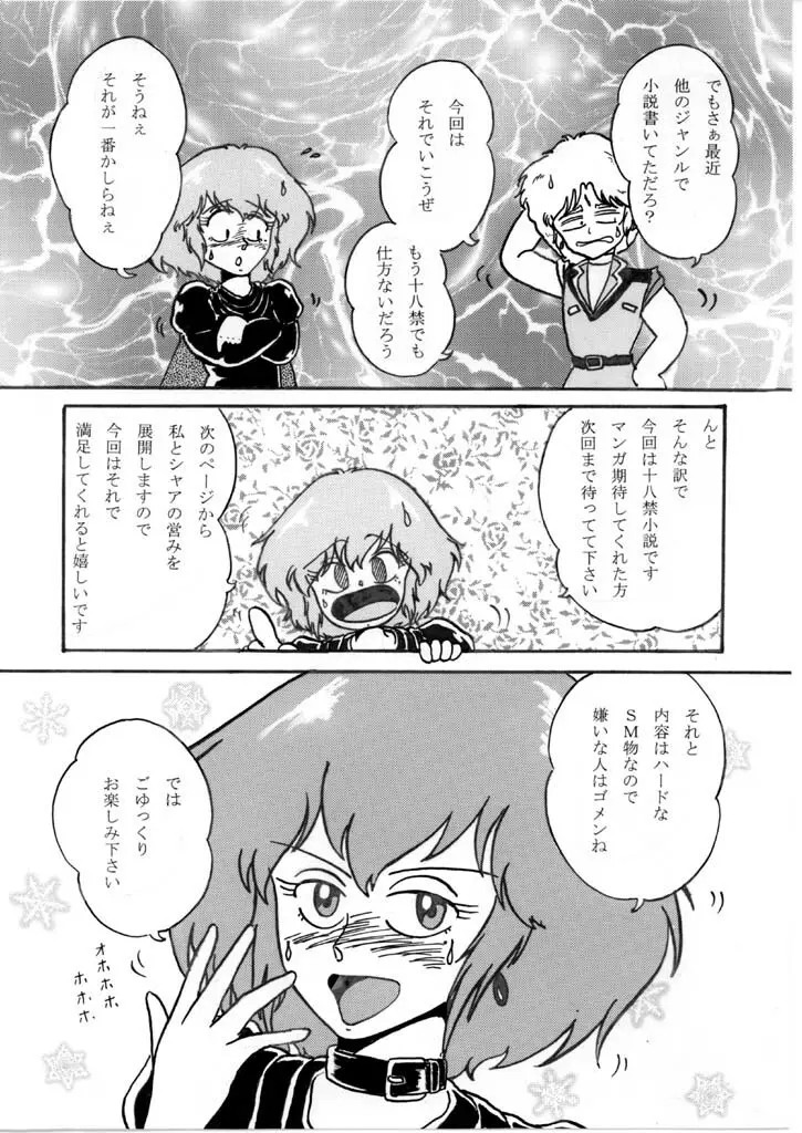 「ハマーン様BOOK 2008 背徳の恋華」用おまけマンガ・他 Page.3