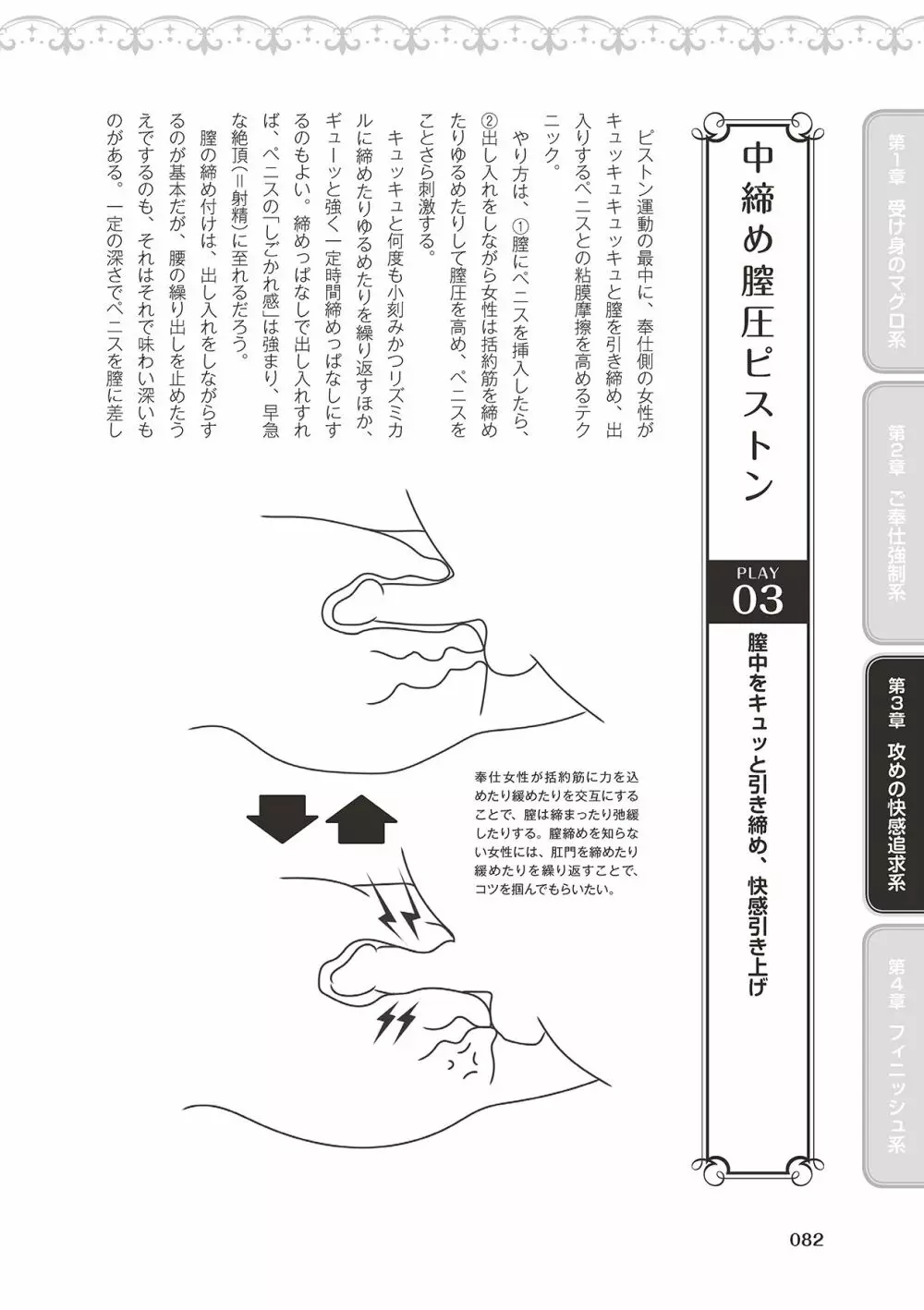 10倍気持ちいい！男のための絶頂SEX完全マニュアル イラスト版…… まじイキッ！ Page.84