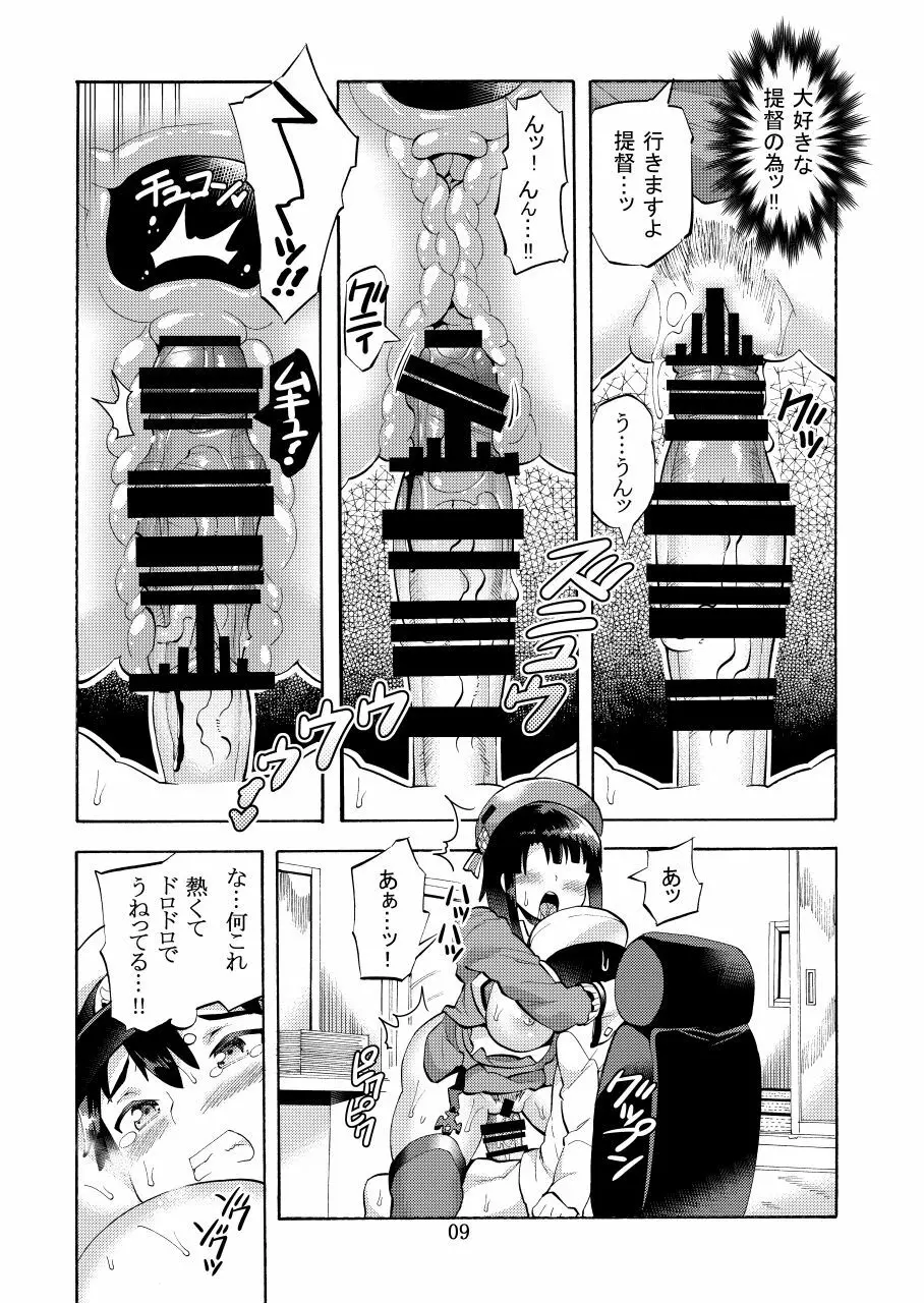 高雄さんとアソコの大っきな少年提督 Page.11