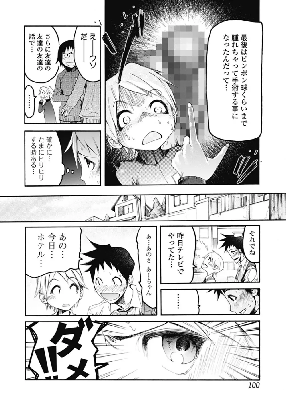 自発あるいは強制羞恥 Page.100