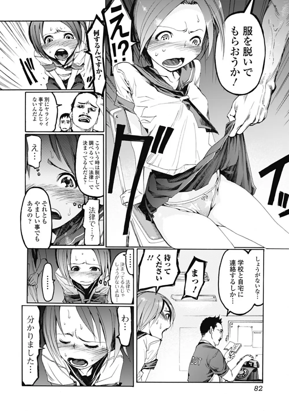 自発あるいは強制羞恥 Page.82