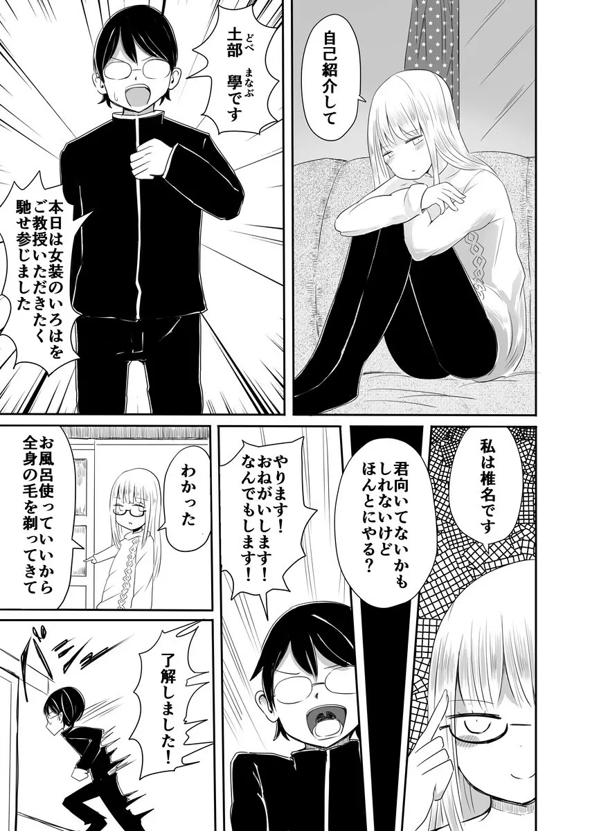 女装男子のまなびかた Page.6